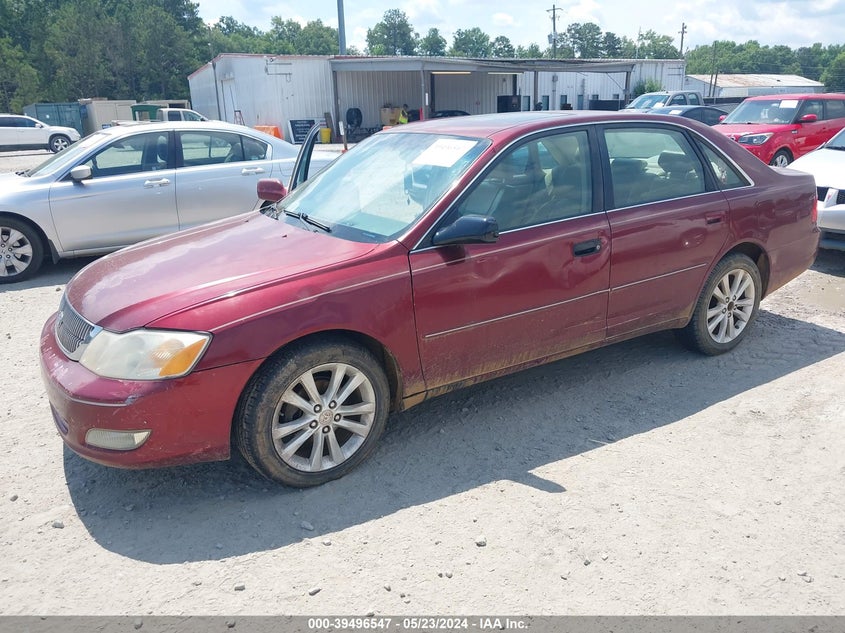 2001 Toyota Avalon Xls VIN: 4T1BF28BX1U156240 Lot: 39496547
