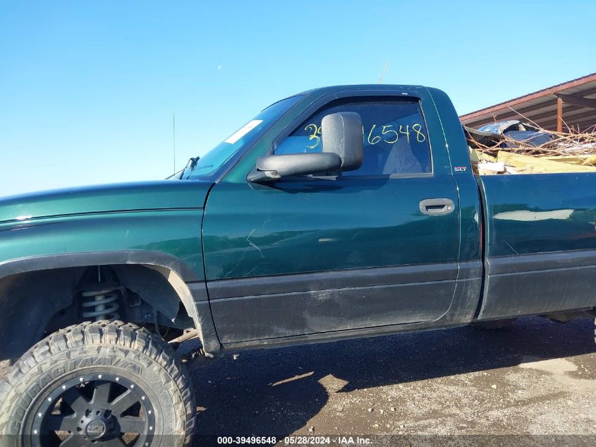 2000 Dodge Ram 1500 St VIN: 1B7HF16Z6YS615052 Lot: 39496548