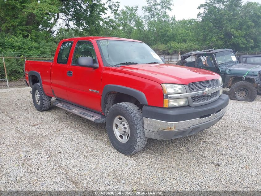 2004 Chevrolet Silverado 2500Hd Work Truck VIN: 1GCHK29UX4E288522 Lot: 39496554