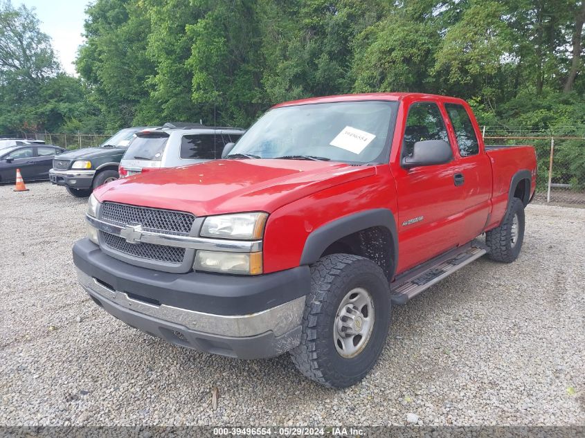 2004 Chevrolet Silverado 2500Hd Work Truck VIN: 1GCHK29UX4E288522 Lot: 39496554