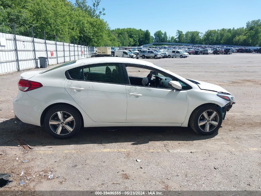 2018 Kia Forte Lx VIN: 3KPFL4A78JE256495 Lot: 39496555