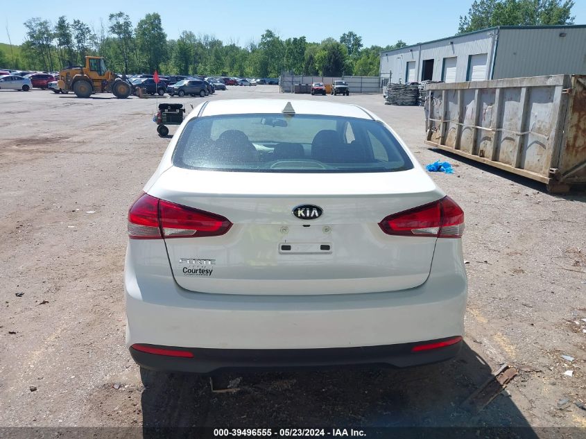 2018 Kia Forte Lx VIN: 3KPFL4A78JE256495 Lot: 39496555