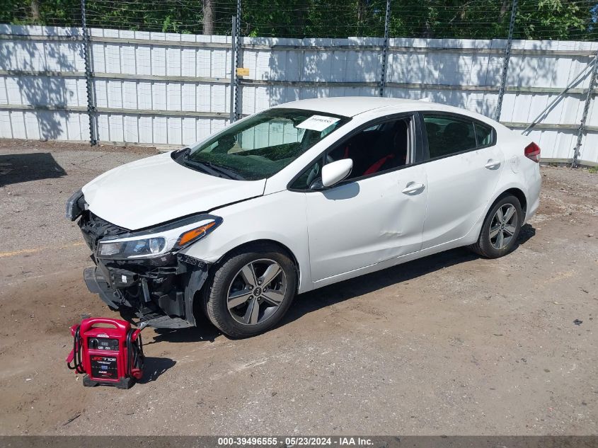 2018 Kia Forte Lx VIN: 3KPFL4A78JE256495 Lot: 39496555