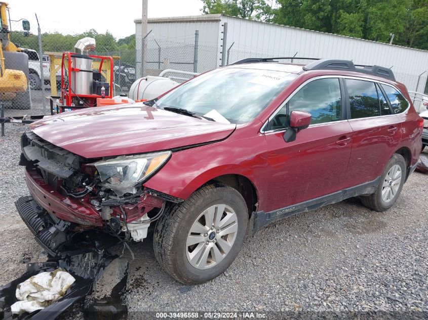 2015 Subaru Outback 2.5I Premium VIN: 4S4BSACC8F3218947 Lot: 39496558