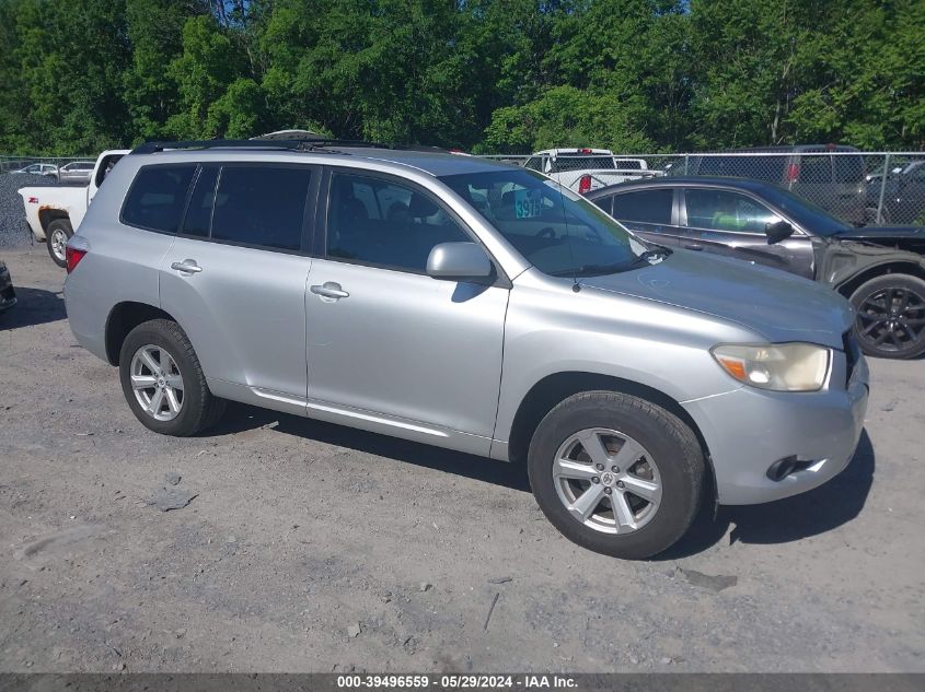 2009 Toyota Highlander VIN: JTEES41A492127037 Lot: 39496559