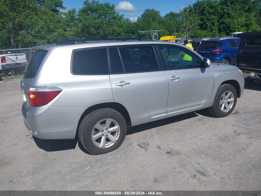 2009 Toyota Highlander VIN: JTEES41A492127037 Lot: 39496559