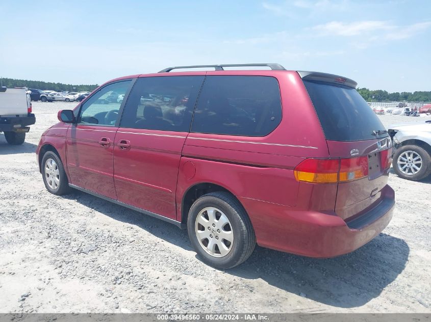 2004 Honda Odyssey Ex-L VIN: 5FNRL18914B075384 Lot: 39496560