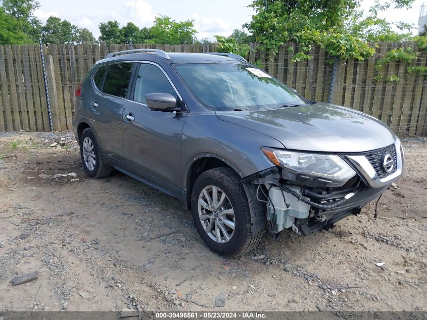 2017 Nissan Rogue Sv VIN: 5N1AT2MM1HC737265 Lot: 39496561