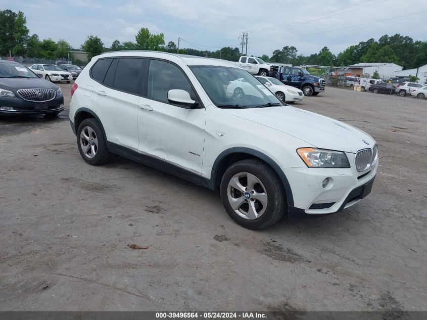 2011 BMW X3 xDrive28I VIN: 5UXWX5C57BL705811 Lot: 39496564