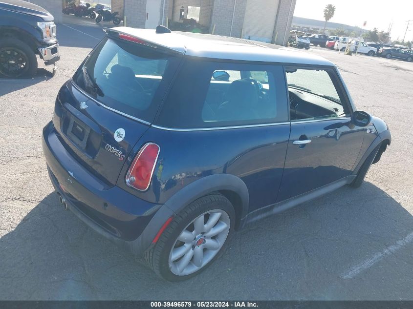 2006 Mini Cooper S VIN: WMWRE33536TJ39738 Lot: 39496579