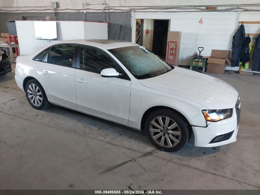 2014 Audi A4 2.0T Premium VIN: WAUBFAFL8EN001497 Lot: 39496585