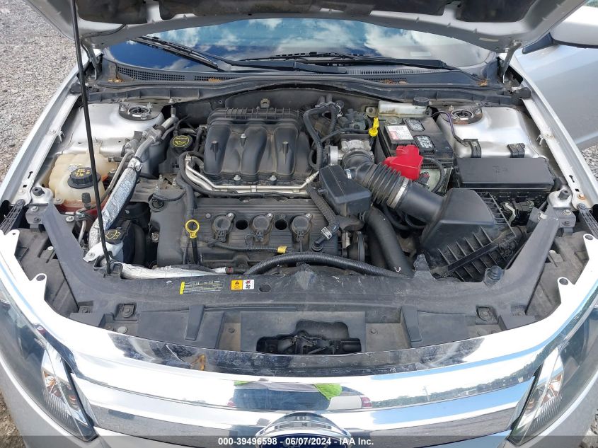 2012 Ford Fusion Sel VIN: 3FAHP0JG2CR443805 Lot: 39496598