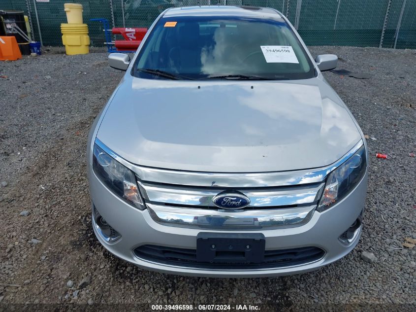 2012 Ford Fusion Sel VIN: 3FAHP0JG2CR443805 Lot: 39496598