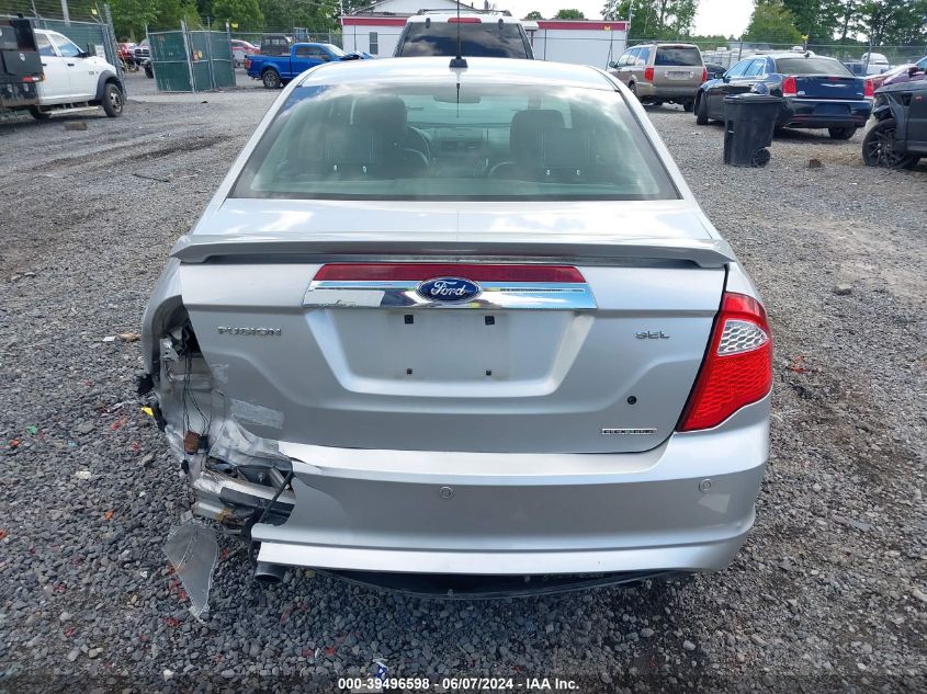 2012 Ford Fusion Sel VIN: 3FAHP0JG2CR443805 Lot: 39496598