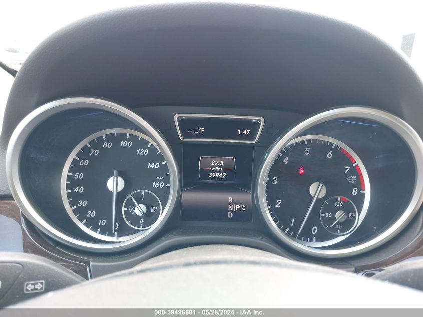 2015 MERCEDES-BENZ ML 350 4MATIC - 4JGDA5HB8FA615489