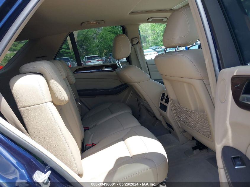 2015 MERCEDES-BENZ ML 350 4MATIC - 4JGDA5HB8FA615489