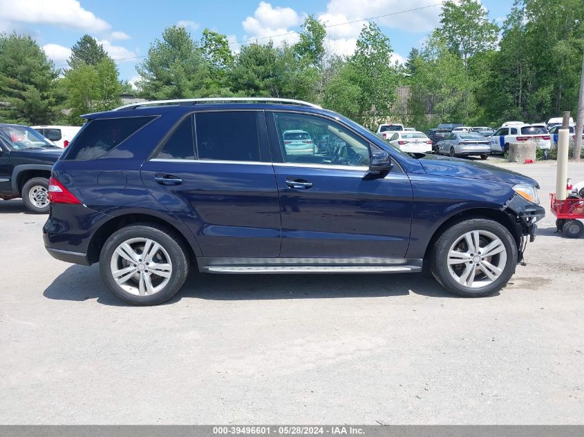 2015 Mercedes-Benz Ml 350 4Matic VIN: 4JGDA5HB8FA615489 Lot: 39496601