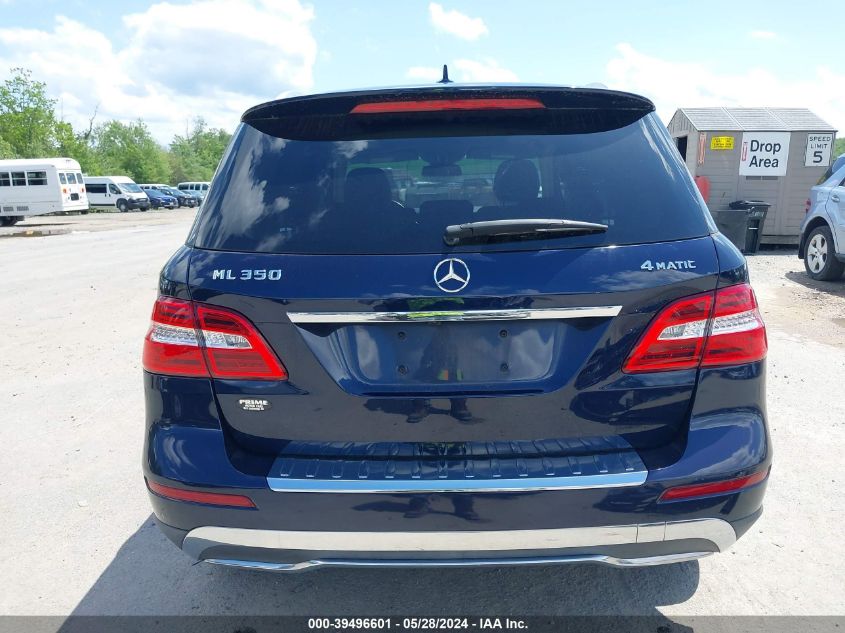 2015 Mercedes-Benz Ml 350 4Matic VIN: 4JGDA5HB8FA615489 Lot: 39496601