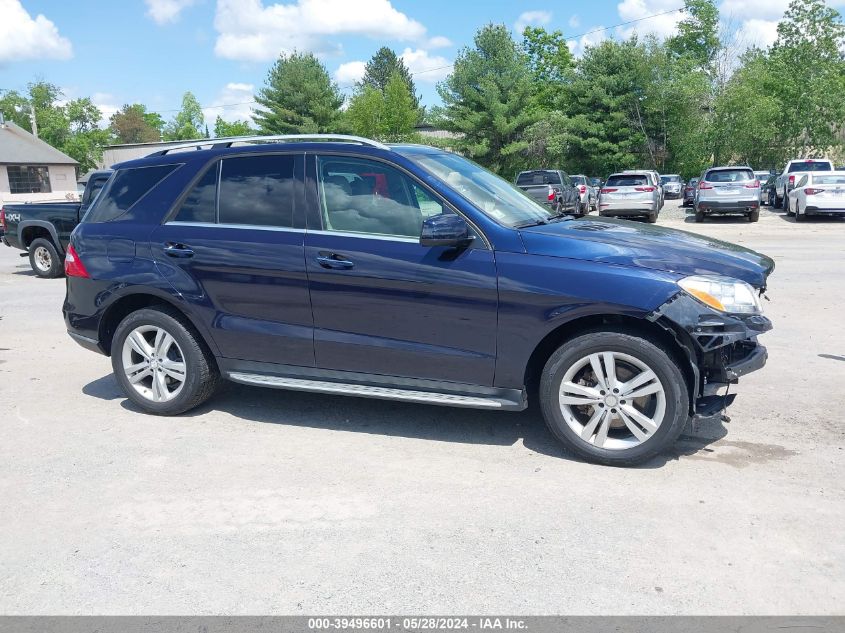 2015 Mercedes-Benz Ml 350 4Matic VIN: 4JGDA5HB8FA615489 Lot: 39496601