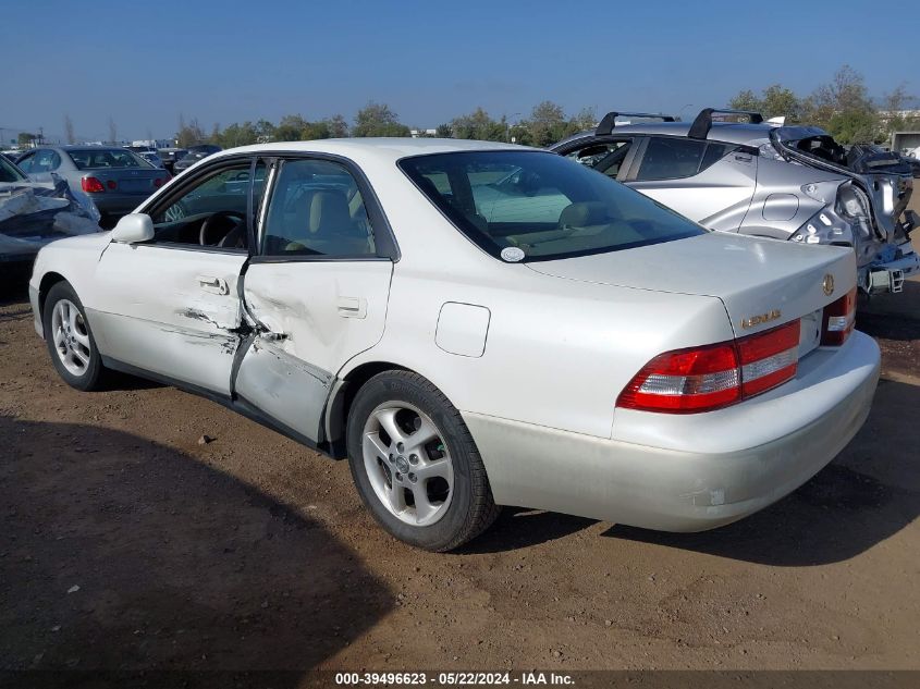 2001 Lexus Es 300 VIN: JT8BF28G010332217 Lot: 39496623