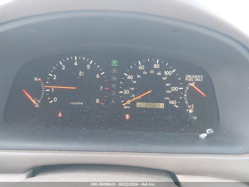 2001 Lexus Es 300 VIN: JT8BF28G010332217 Lot: 39496623