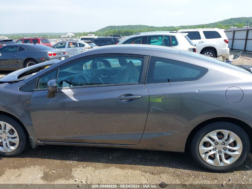 2014 Honda Civic Lx VIN: 2HGFG3B57EH522788 Lot: 39496626