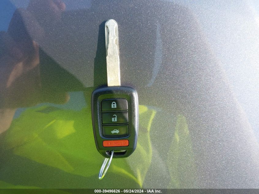 2014 Honda Civic Lx VIN: 2HGFG3B57EH522788 Lot: 39496626