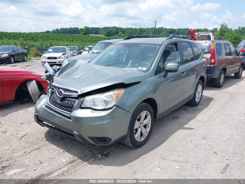 2015 Subaru Forester 2.5I Premium VIN: JF2SJADC5FH445829 Lot: 39496633