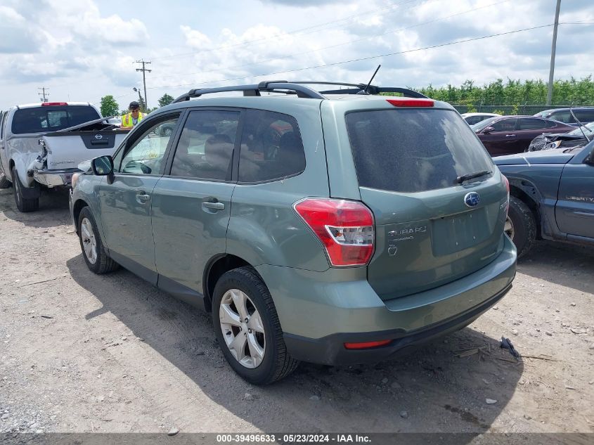 2015 Subaru Forester 2.5I Premium VIN: JF2SJADC5FH445829 Lot: 39496633