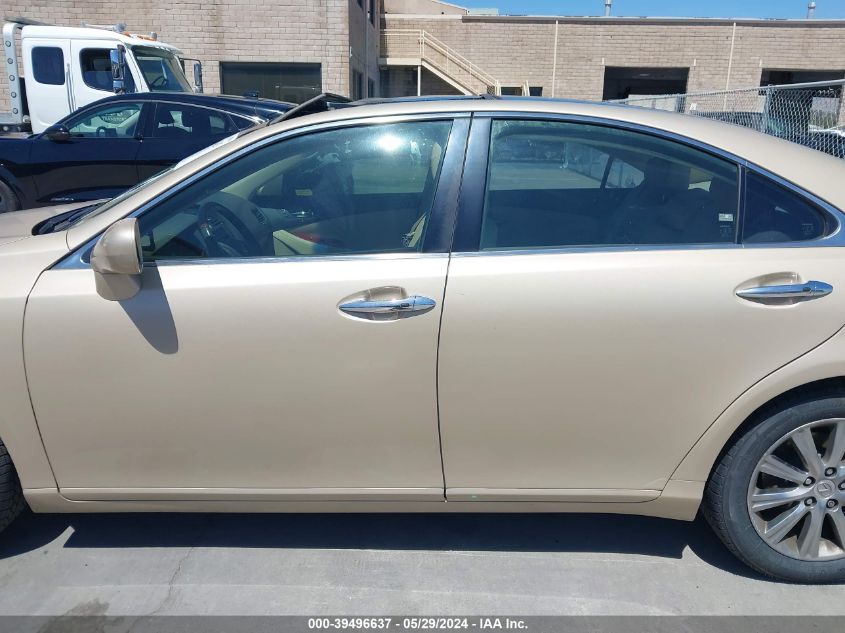 2008 Lexus Es 350 VIN: JTHBJ46G782222213 Lot: 39496637