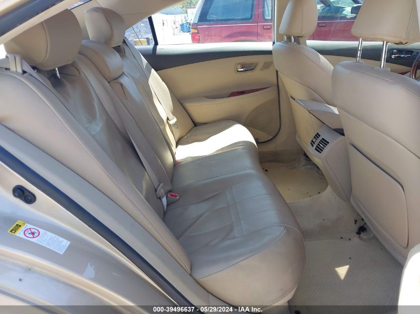 2008 Lexus Es 350 VIN: JTHBJ46G782222213 Lot: 39496637