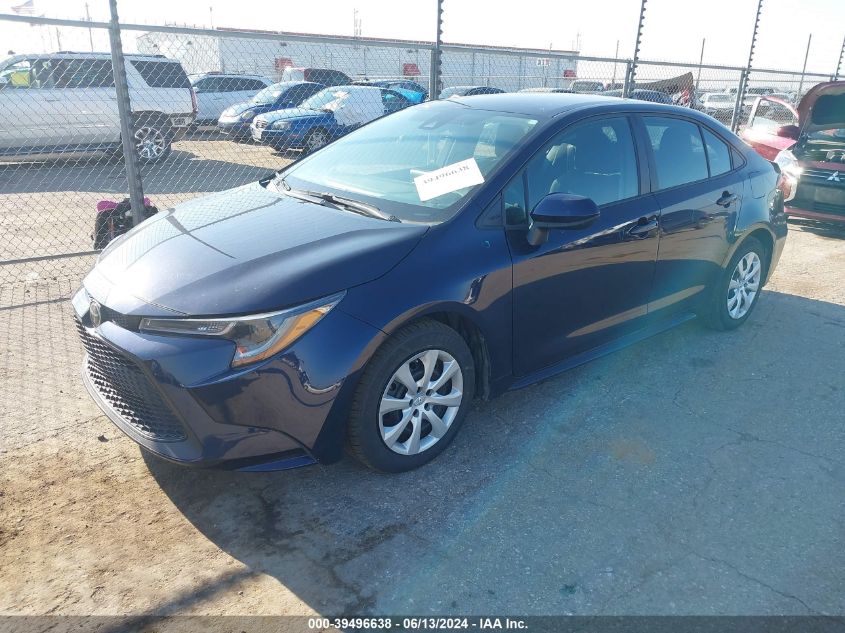 2022 TOYOTA COROLLA LE - 5YFEPMAE3NP363330