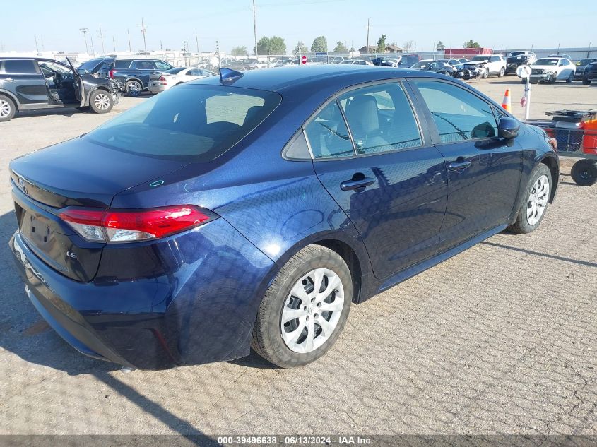 2022 Toyota Corolla Le VIN: 5YFEPMAE3NP363330 Lot: 39496638