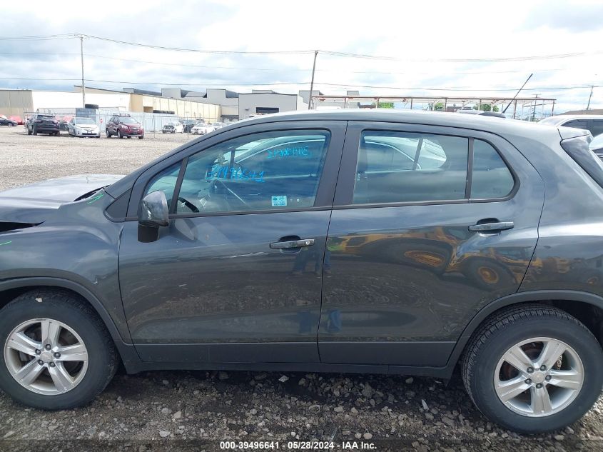 2019 Chevrolet Trax Ls VIN: 3GNCJKSB0KL389059 Lot: 39496641