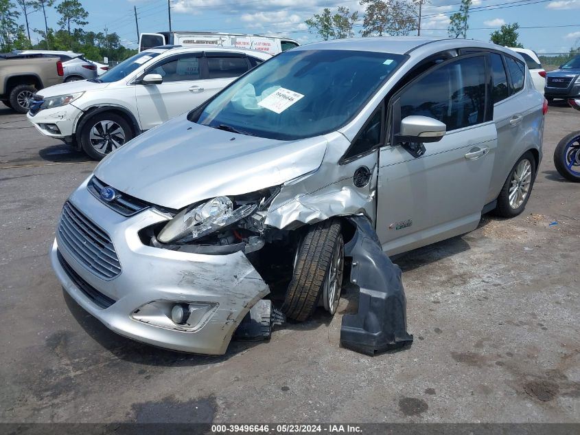 2013 Ford C-Max Energi Sel VIN: 1FADP5CU6DL553576 Lot: 39496646