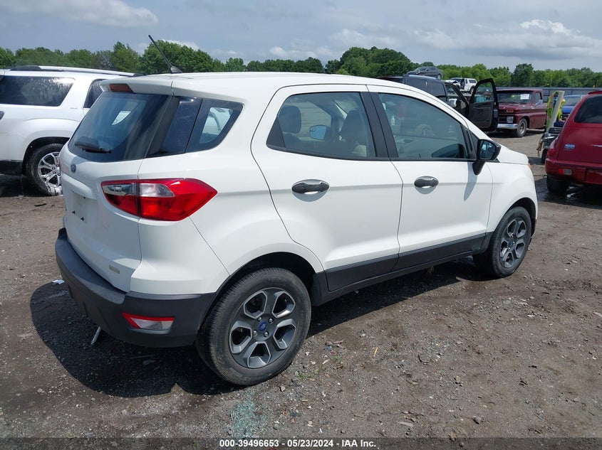 2018 Ford Ecosport S VIN: MAJ3P1RE4JC200057 Lot: 39496653