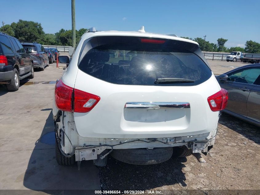 2020 Nissan Pathfinder Sl 2Wd VIN: 5N1DR2CN9LC595293 Lot: 39496654