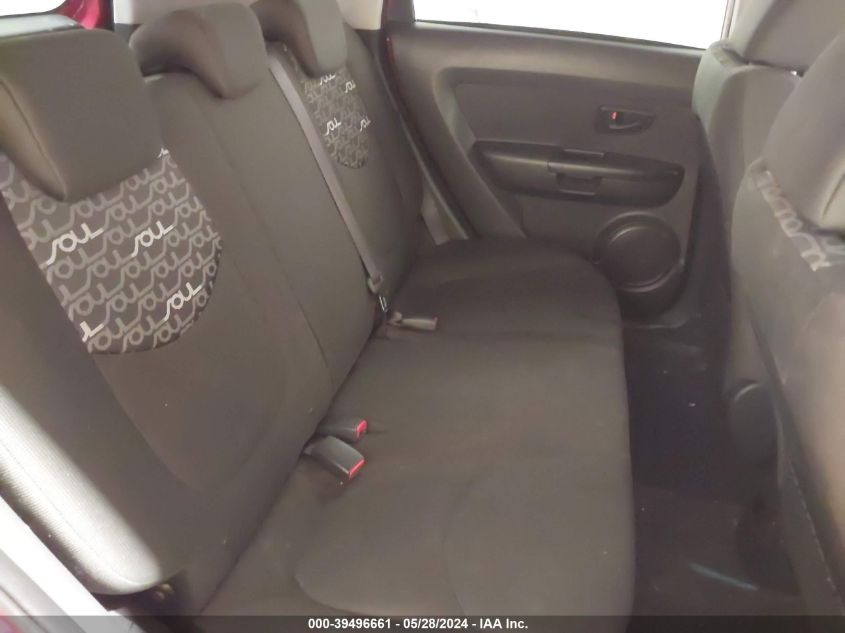 2010 Kia Soul + VIN: KNDJT2A20A7031412 Lot: 39496661