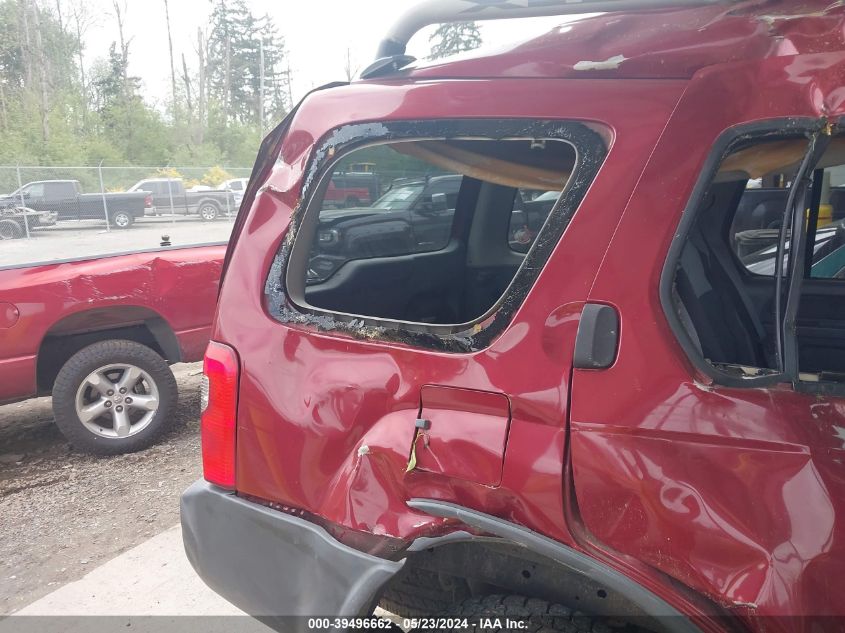 2004 Nissan Xterra Xe VIN: 5N1ED28Y74C668636 Lot: 39496662