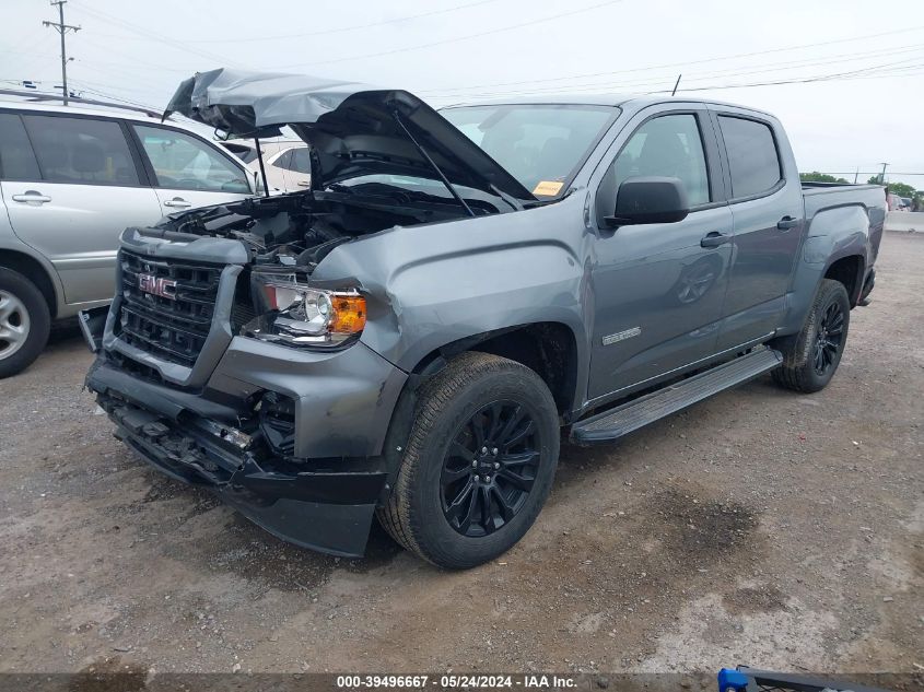 2021 GMC Canyon 2Wd Short Box Elevation Standard VIN: 1GTG5BEN1M1277062 Lot: 39496667