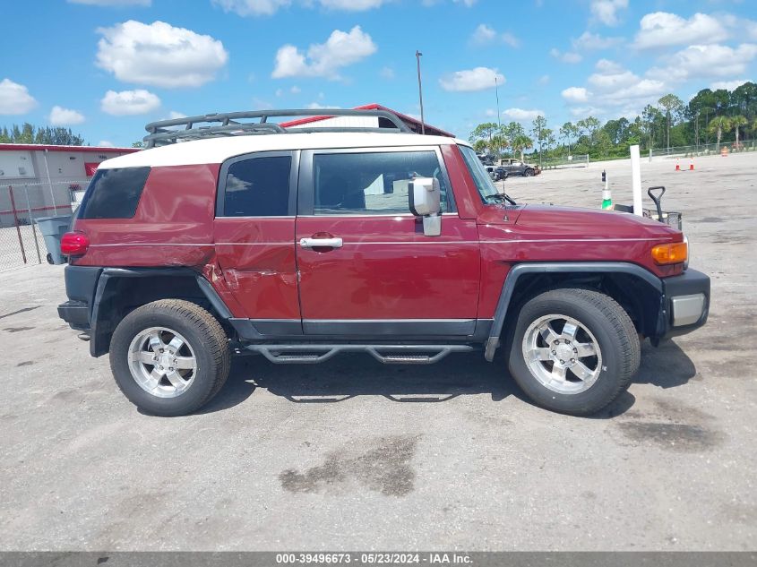 2008 Toyota Fj Cruiser VIN: JTEBU11F680105784 Lot: 39496673