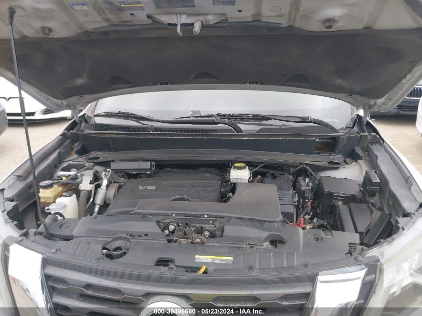 2018 Nissan Pathfinder S VIN: 5N1DR2MN8JC671680 Lot: 39496680