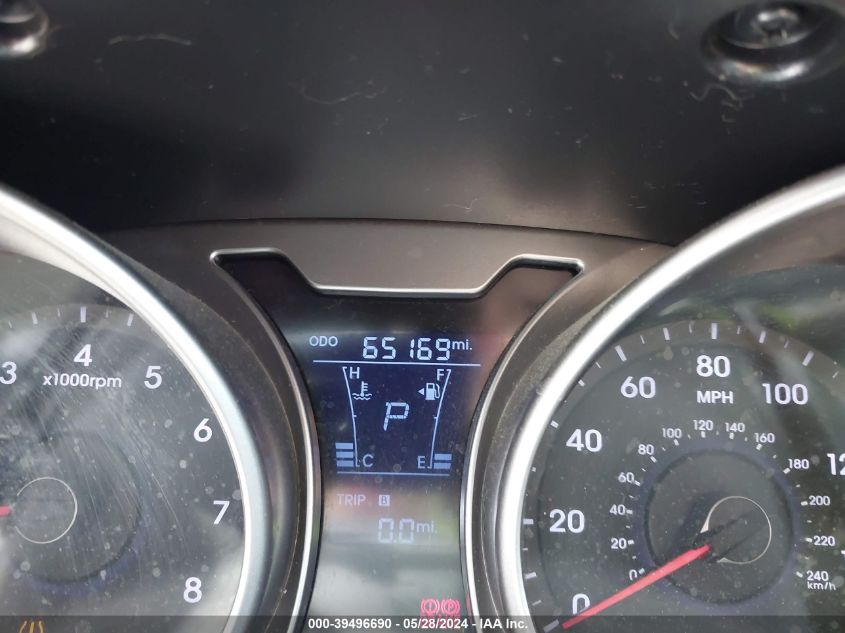 2013 Hyundai Veloster Base W/Gray VIN: KMHTC6ADXDU138874 Lot: 39496690