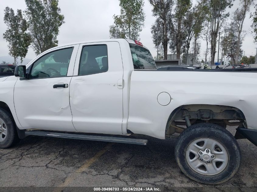 2018 Toyota Tundra Sr 4.6L V8 VIN: 5TFRM5F16JX123657 Lot: 39496703