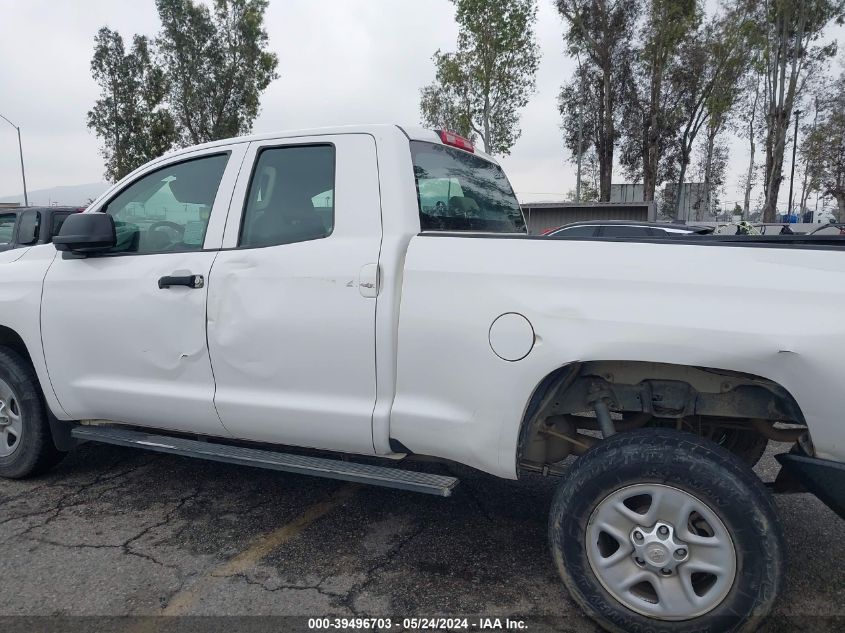 2018 Toyota Tundra Sr 4.6L V8 VIN: 5TFRM5F16JX123657 Lot: 39496703