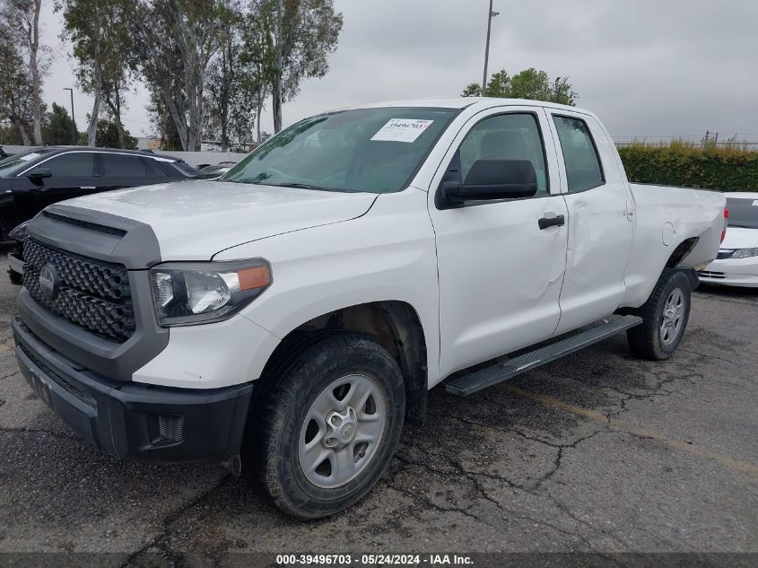 2018 Toyota Tundra Sr 4.6L V8 VIN: 5TFRM5F16JX123657 Lot: 39496703