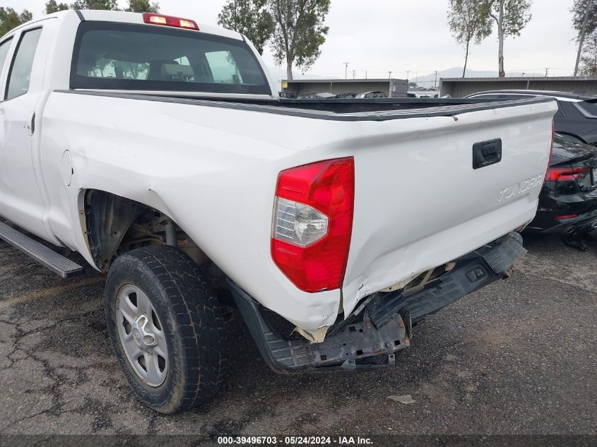 2018 Toyota Tundra Sr 4.6L V8 VIN: 5TFRM5F16JX123657 Lot: 39496703