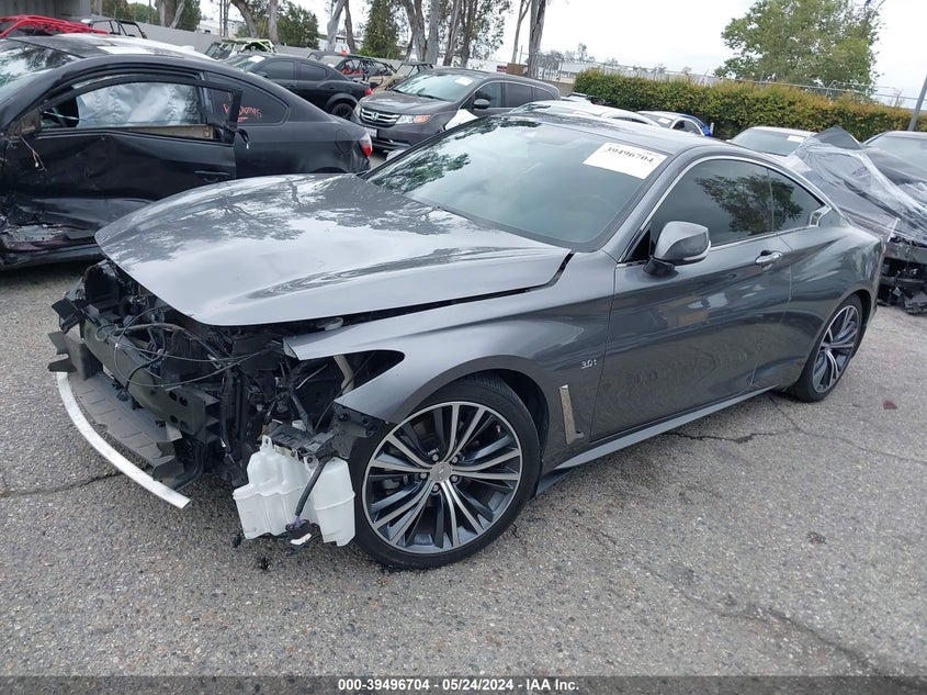2019 Infiniti Q60 3.0T Luxe VIN: JN1EV7EK4KM230889 Lot: 39496704