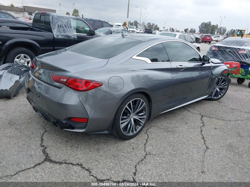 2019 Infiniti Q60 3.0T Luxe VIN: JN1EV7EK4KM230889 Lot: 39496704