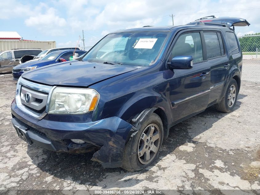 2011 Honda Pilot Touring VIN: 5FNYF4H9XBB034933 Lot: 39496708